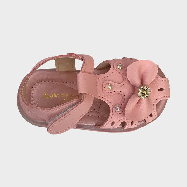 Παιδικό παπουτσιοπέδιλο για κορίτσι ροζ 8977-2
