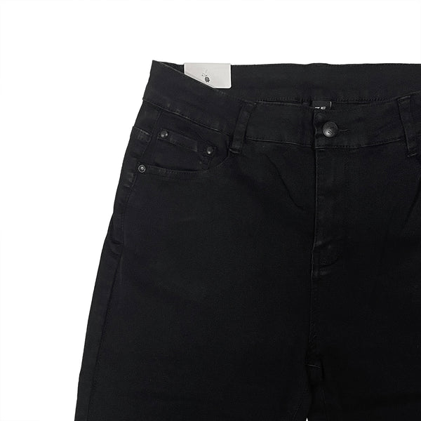 Γυναικείο τζιν παντελόνι ελαστικό Μαύρο US-MG-2555