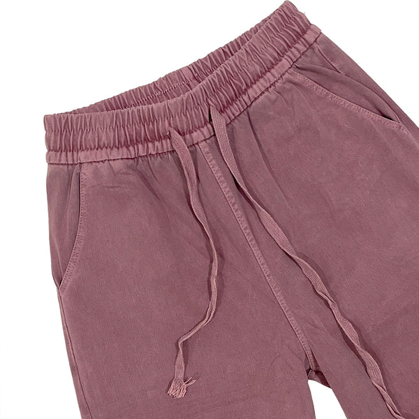 Γυναικεία τζιν παντελόνα με ελαστική μέση US-A-216 Ροζ