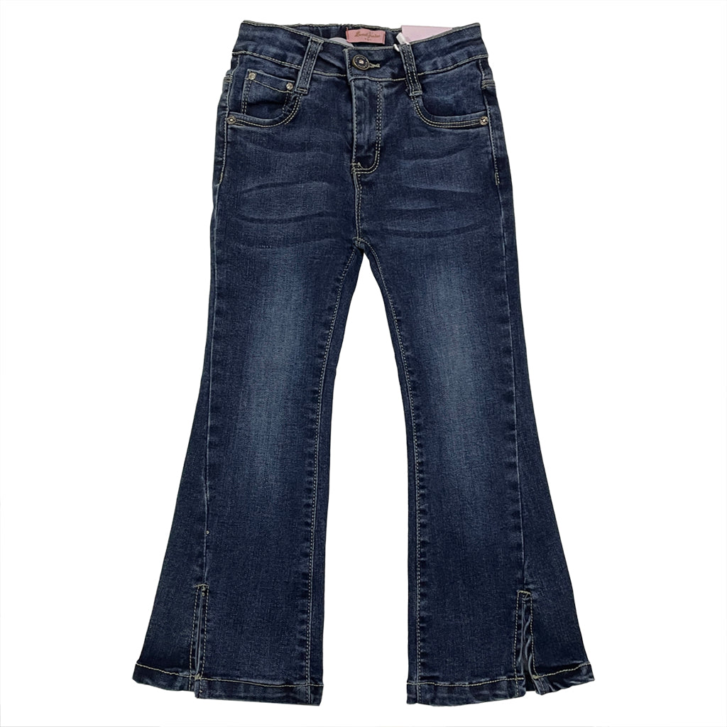 Κοριτσίστικο τζιν παντελόνι καμπάνα μπλε US-0568