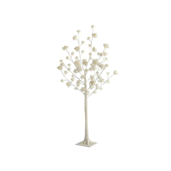 Χριστουγεννιάτικο Δέντρο με τριαντάφυλλα 30Led Με λευκό Φωτισμό 1.20cm – Chistmas LED tree