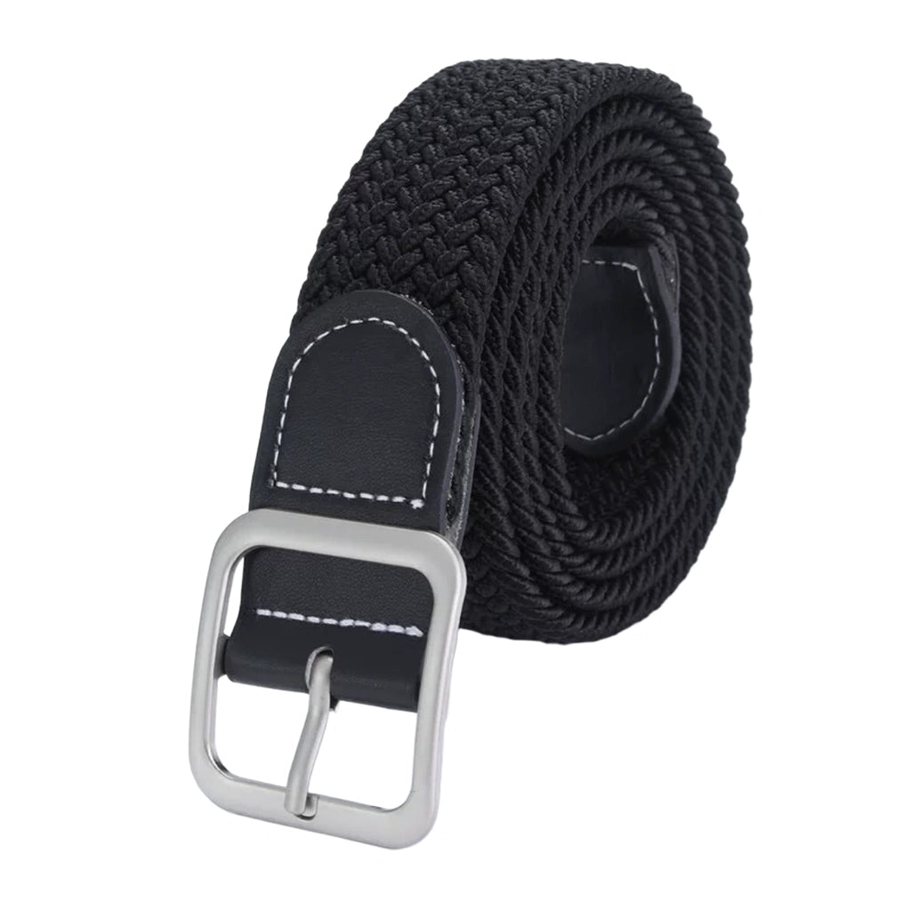 ustyle Ζώνη ελαστική πλεκτή Μαύρο US-0055