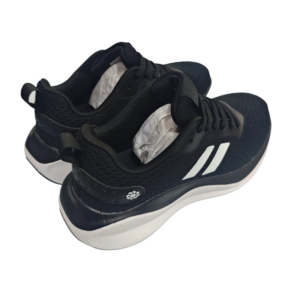 ustyle Γυναικεία sneakers αθλητικά παπούτσια μαύρο/άσπρο US-9204