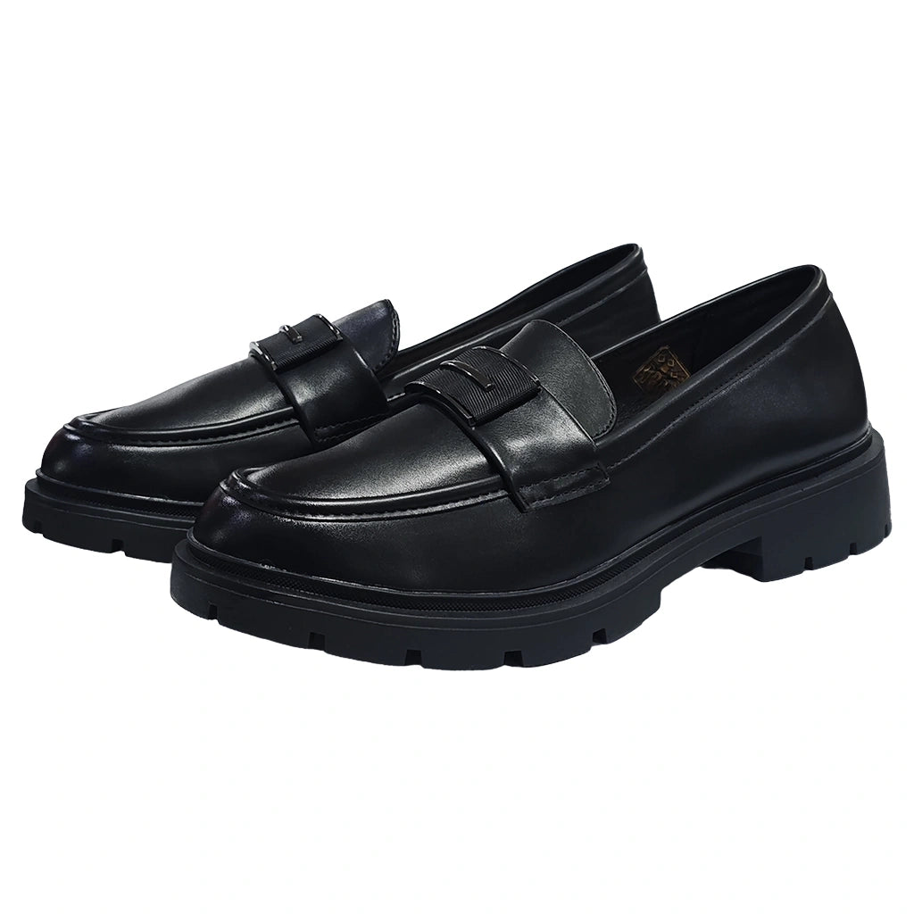 Γυναικεία Μοκασίνια Loafers Μαύρο US-6106