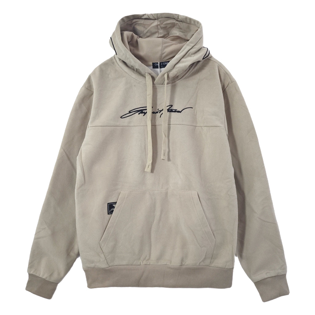 ustyle Ανδρικά φούτερ Fleece με κουκούλα Μπεζ US-1272