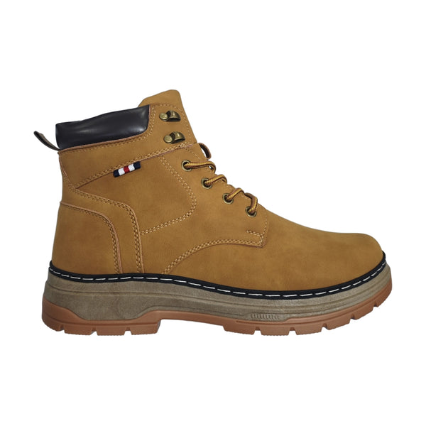 ustyle Ανδρικό μποτάκι camel US-1368