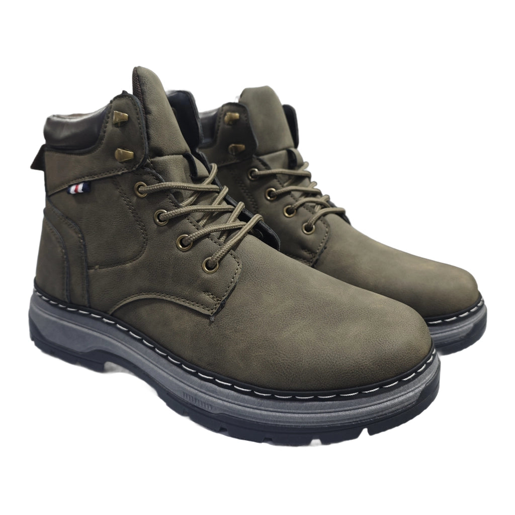 ustyle Ανδρικό μποτάκι Χακί US-1368