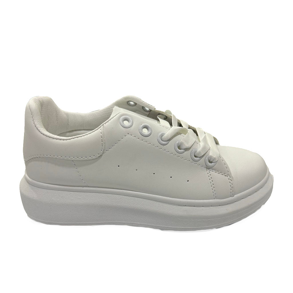 Ανδρικά παπούστια sneakers Δίσολο Λευκό US-C-8979