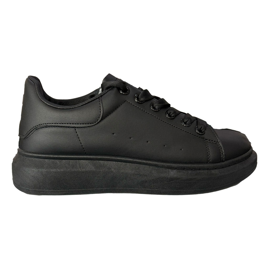 ustyle Ανδρικά παπούστια sneakers Δίσολο όλα Μαύρο US-C8979