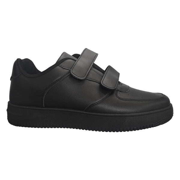 ustyle Ανδρικά παπούτσια sneaker με velcro Μαύρο US-5961