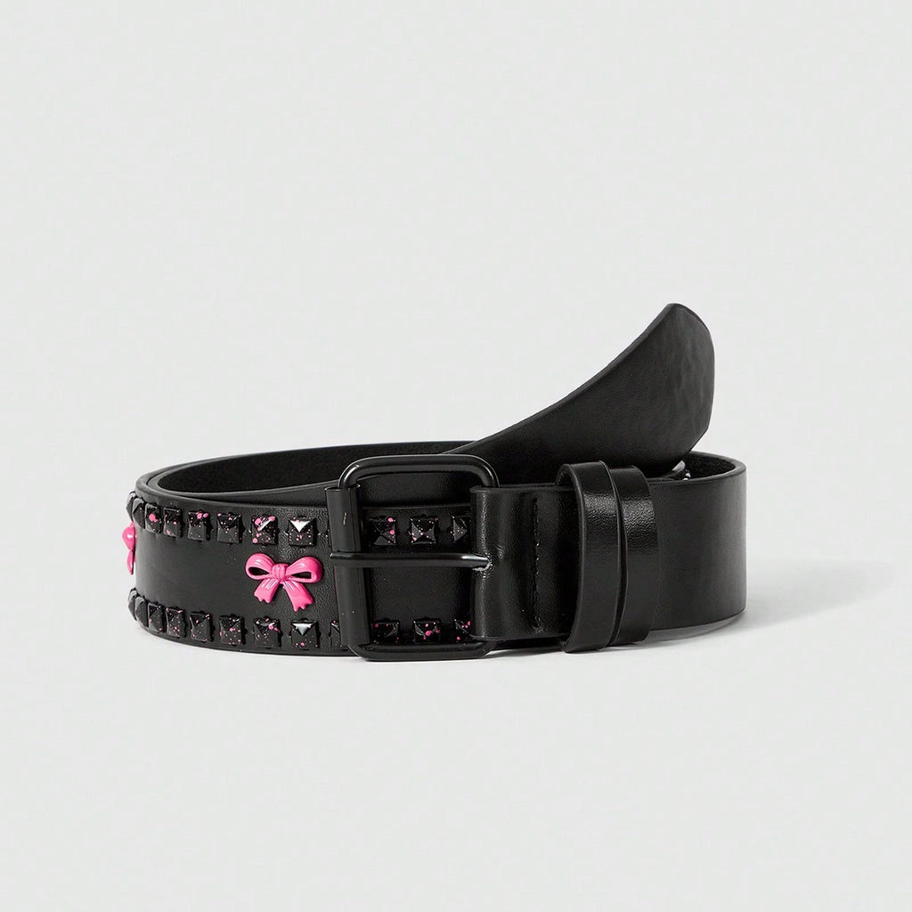 ustyle Γυναικεία ζώνη Μαύρο US-1609