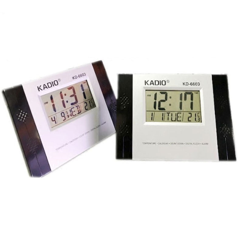 USTYLE Kadio Ψηφιακό Ρoλόι & Ξυπνητήρι - Digital Clock KD-6603 Μπλε