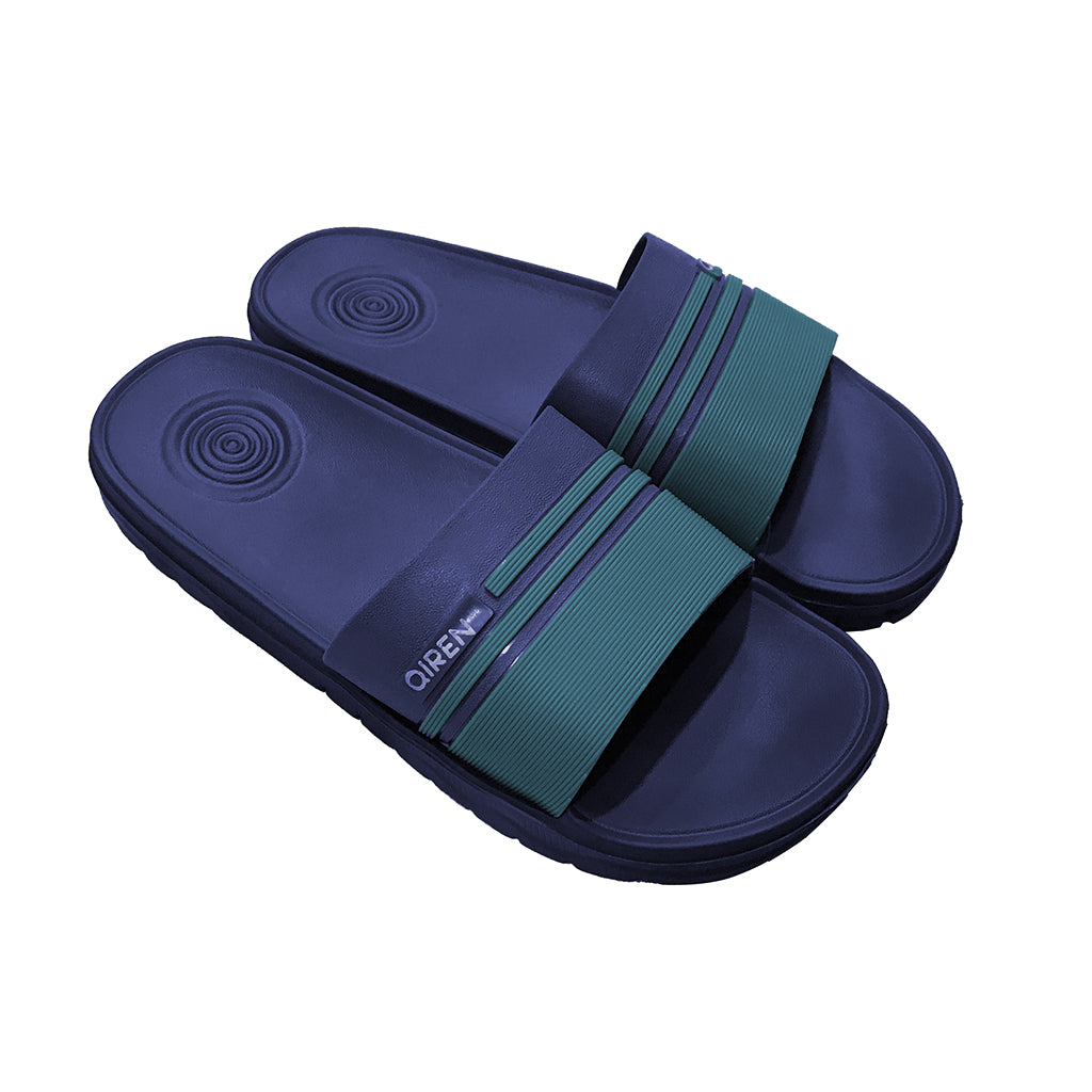 Ustyle Ανδρικές Παντόφλες Καλοκερινές Sliders μπλε 928-5