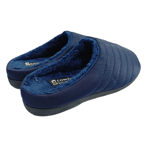 ustyle Ανδρικές χειμωνιάτικες παντόφλες Μπλε US-2288