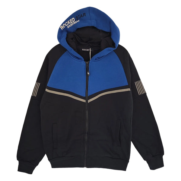 ustyle Αγορίστικα σετ φόρμας με fleece Μπλε US-5039