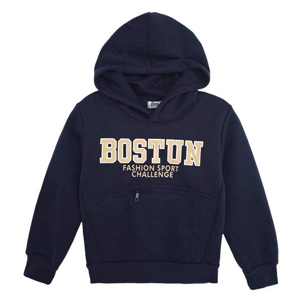 ustyle Αγορίστικα σετ φόρμας με fleece Μπλε US-8718