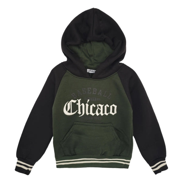 ustyle Αγορίστικα σετ φόρμας με fleece Πράσινο US-8818