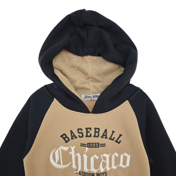 ustyle Αγορίστικα σετ φόρμας με fleece Μπεζ US-8818