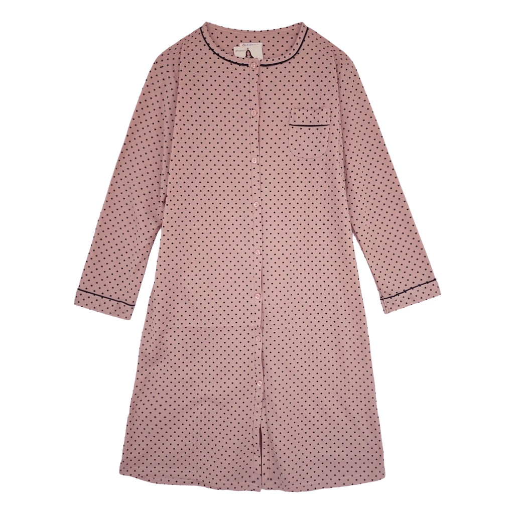 ustyle Γυναικεία Νυχτικά με φλις Ροζ US-9197