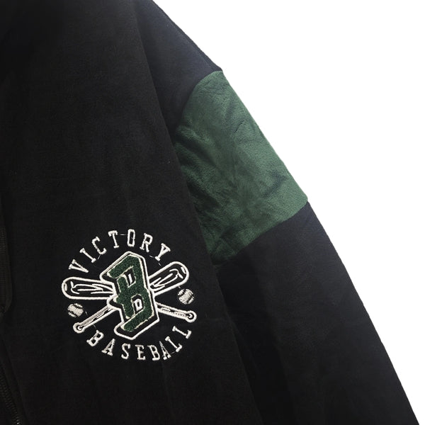 ustyle Ανδρικό σετ φόρμας βελούδινο Μαύρο US-3873