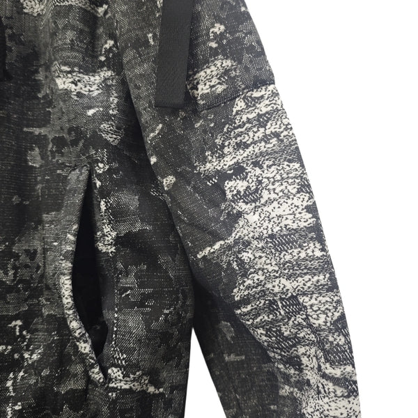 ustyle Ανδρικό σετ φόρμας με φλις Μαύρο US-2032