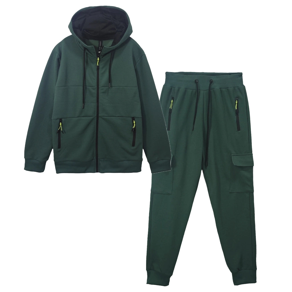 ustyle Ανδρικό σετ φόρμας Κυπαρισσί US-8827