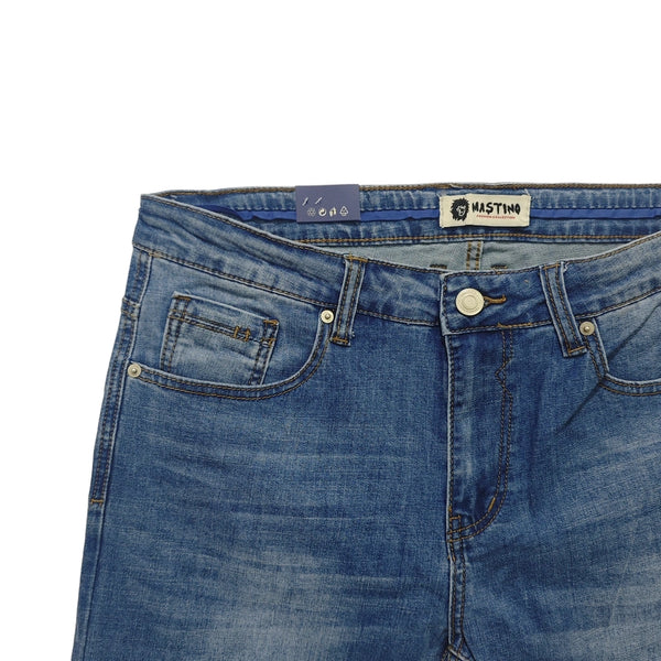 ustyle Ανδρικά παντελόνια τζιν Μπλε US-8998