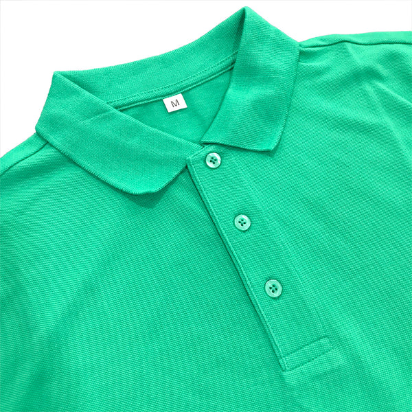 Ustyle Ανδρική Μπλούζα Polo κοντομάνικη πράσινο US-5018