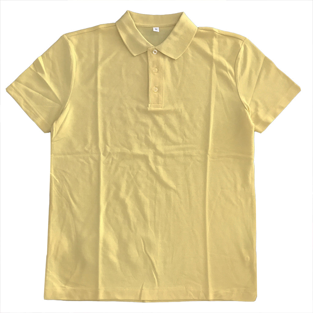Ανδρική Μπλούζα Polo κοντομάνικη κίτρινο US-5018