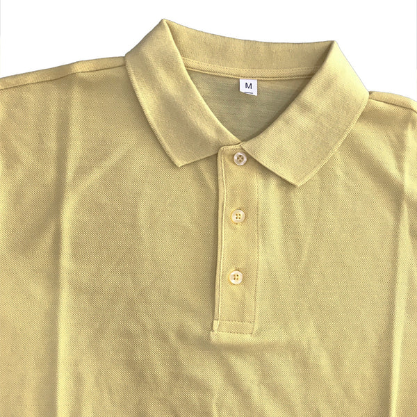 Ustyle Ανδρική Μπλούζα Polo κοντομάνικη κίτρινο US-5018