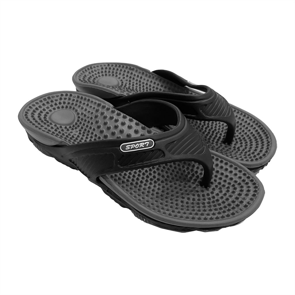 Ustyle Ανδρικές Σαγιονάρες flip-flops με μασάζ Μαύρο
