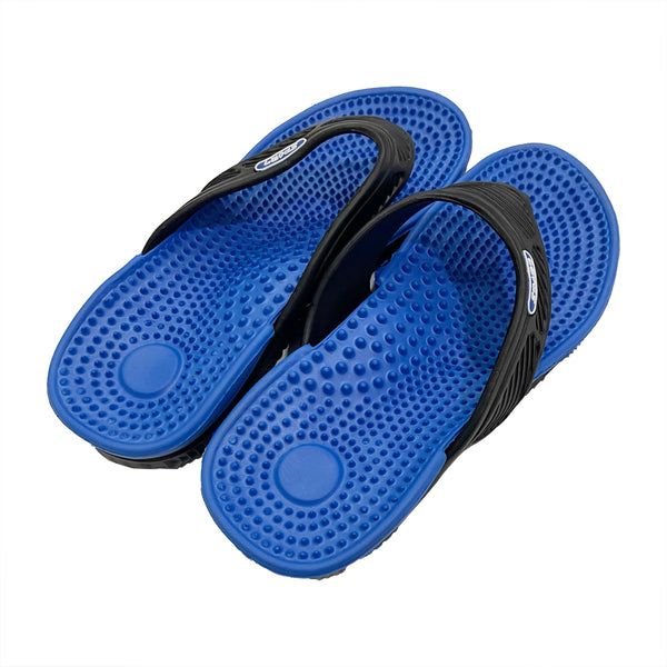 Ανδρικές Σαγιονάρες flip-flops με μασάζ μπλε
