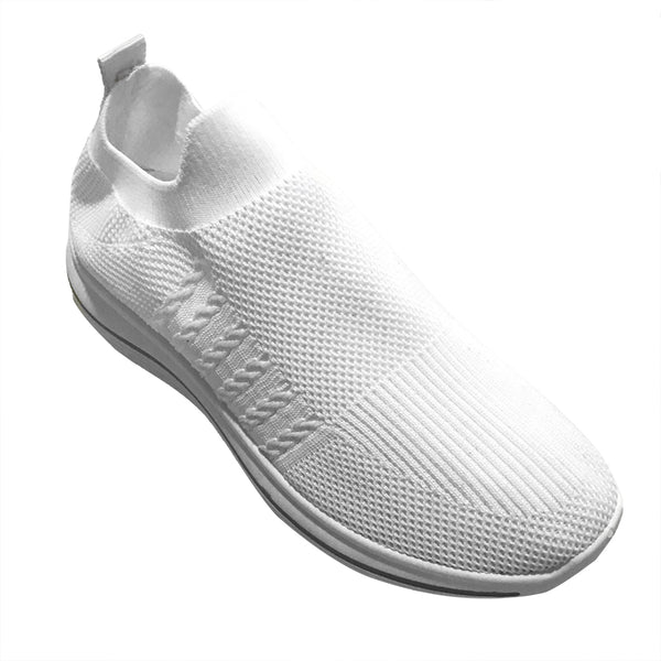 ustyle Γυναικεία sneakers αθλητικά παπούτσια τύπου κάλστα Λευκό US-9156
