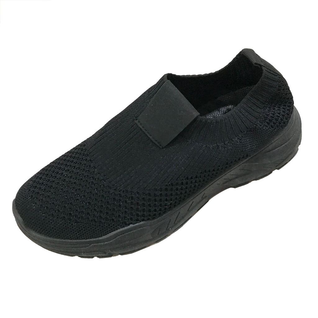 ustyle Γυναικεία sneakers αθλητικά παπούτσια τύπου κάλστα Μαύρο US-9151