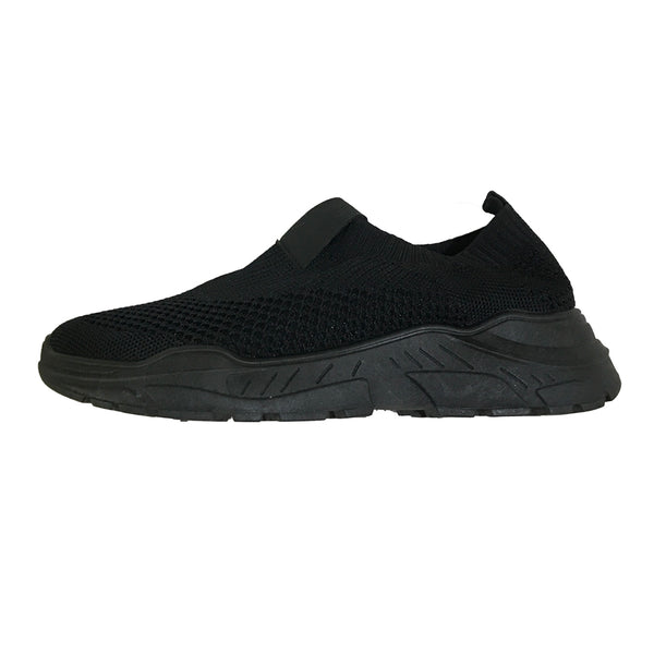 Γυναικεία sneakers αθλητικά παπούτσια τύπου κάλστα Μαύρο US-9151