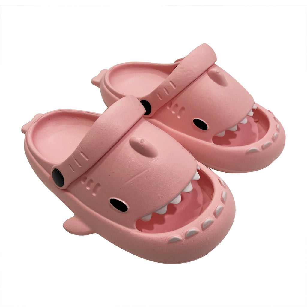 Ustyle Κοριτσίστικη παντόφλα/σαμπό καλοκαιρινή slides καρχαρίας ροζ US-70538