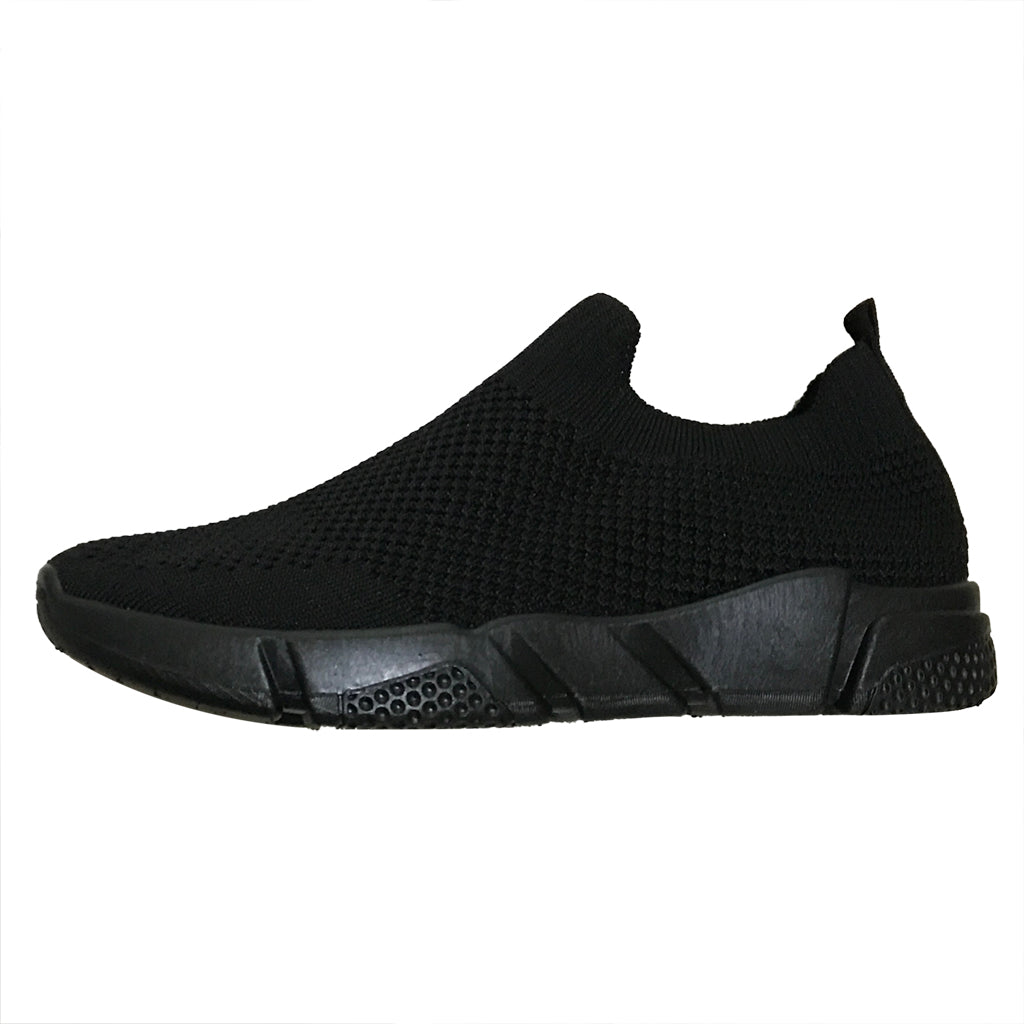 Γυναικεία sneakers αθλητικά παπούτσια τύπου κάλστας μαύρο US-290-1