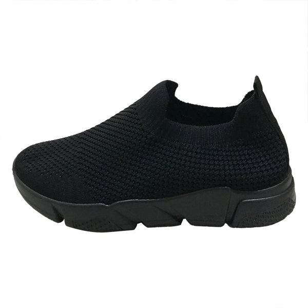 ustyle Γυναικεία sneakers αθλητικά παπούτσια τύπου κάλστας μαύρο US-290-1