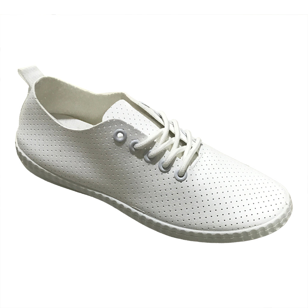 Γυναικεία sneakers δερματίνης Λευκό US-8528