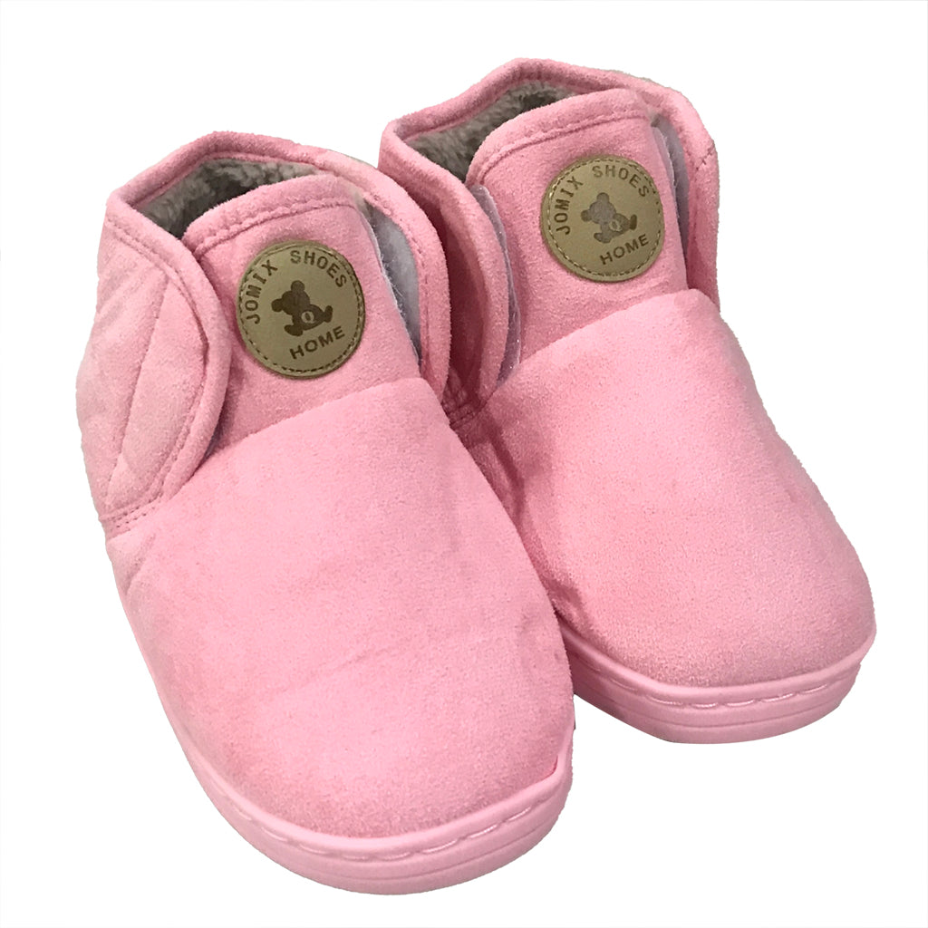 ustyle Κοριτσίστικες παντόφλες χειμερινές μποτάκια Ροζ US-8775