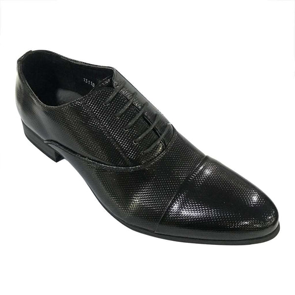 Ustyle Ανδρικά παπούτσια oxfords από δερματίνη Μαύρο US-13118
