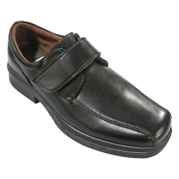 Ustyle Ανδρικά παπούτσια Σκαρπίνια από δερματίνη μαύρο US-02169