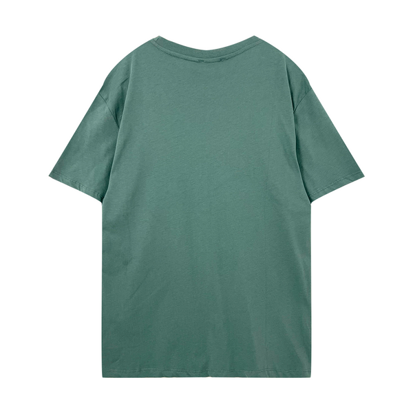 Ustyle Ανδρική Μπλούζα/T-shirt βαμβακερή κοντομάνικη μεγάλα μεγέθη Πράσινο 874200