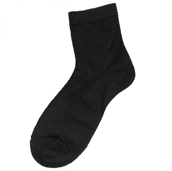ustyle Ανδρικές ημίκοντες Κάλτσες σετ 24 ζευγάρια μαύρο US-10424