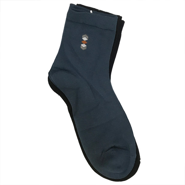 ustyle Ανδρικές ημίκοντες Κάλτσες σετ 3 ζευγάρια πολύχρωμες US-1033