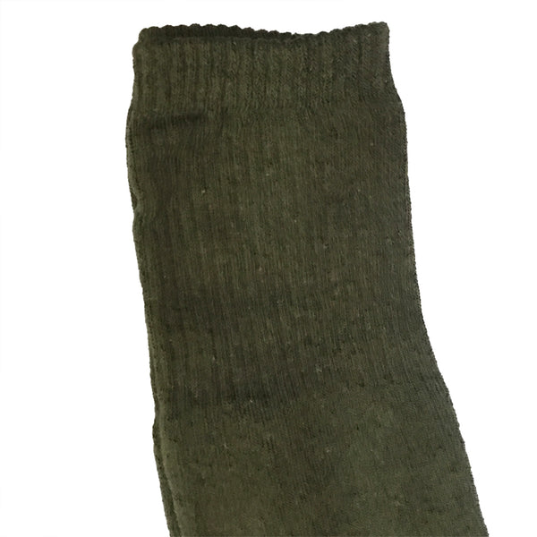ustyle Ανδρικές ψηλές Κάλτσες πετσετέ σετ 3 ζευγάρια χακί US-131043