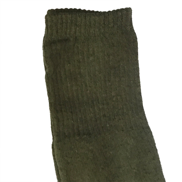 ustyle Ανδρικές ψηλές Κάλτσες πετσετέ 1 ζευγάρι χακί US-131041