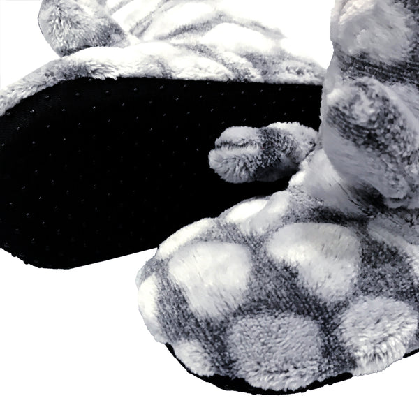 ustyle Παιδικές παντόφλες σπιτιού μποκάκια αντιολισθητικές US-24318 Μαύρο