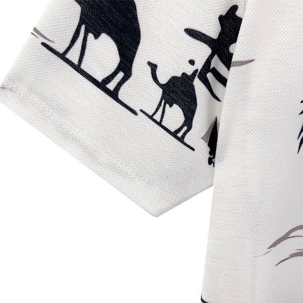 Ustyle Ανδρική Μπλούζα/T-shirt κοντομάνικη με σχέδιο καμήλα