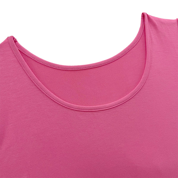ustyle Γυναικεία βαμβακερά μπλουζάκια αμάνικα YP-83838